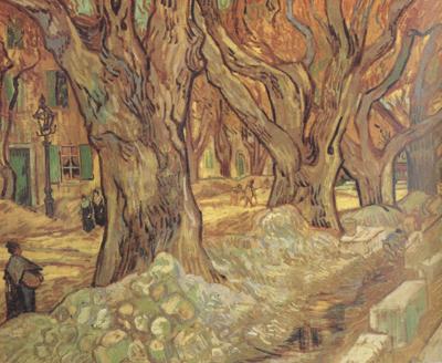 Vincent Van Gogh The Road Menders (nn04) Spain oil painting art